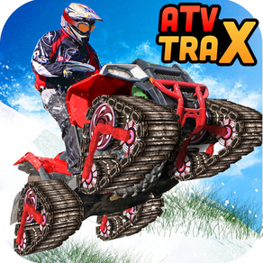ATV Snow Trax Racing ( on 3D Ice road tracks )