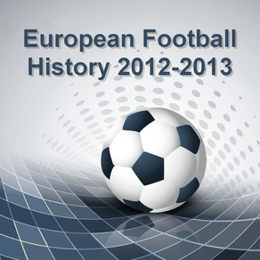 European Football History 2012/2013