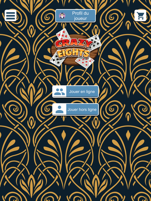 Huit Américain: Jeu de cartes Affiche