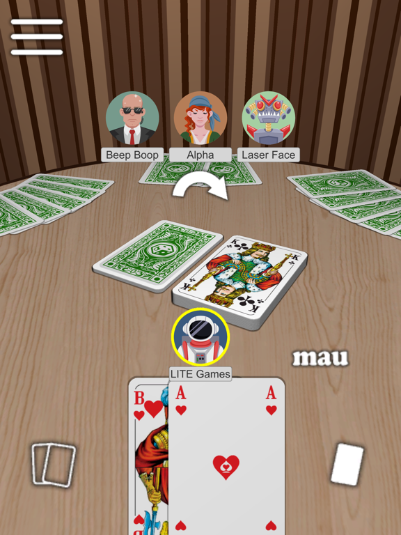 Huit Américain: Jeu de cartes Affiche