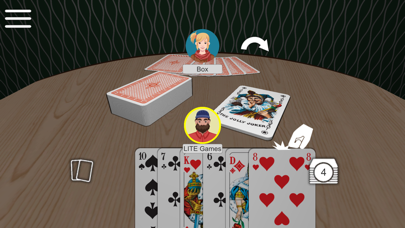 Huit Américain: Jeu de cartes Affiche
