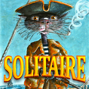Solitaire - Cat Pirate Portrait