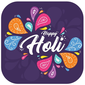 Holi Photo Frames - Sticker