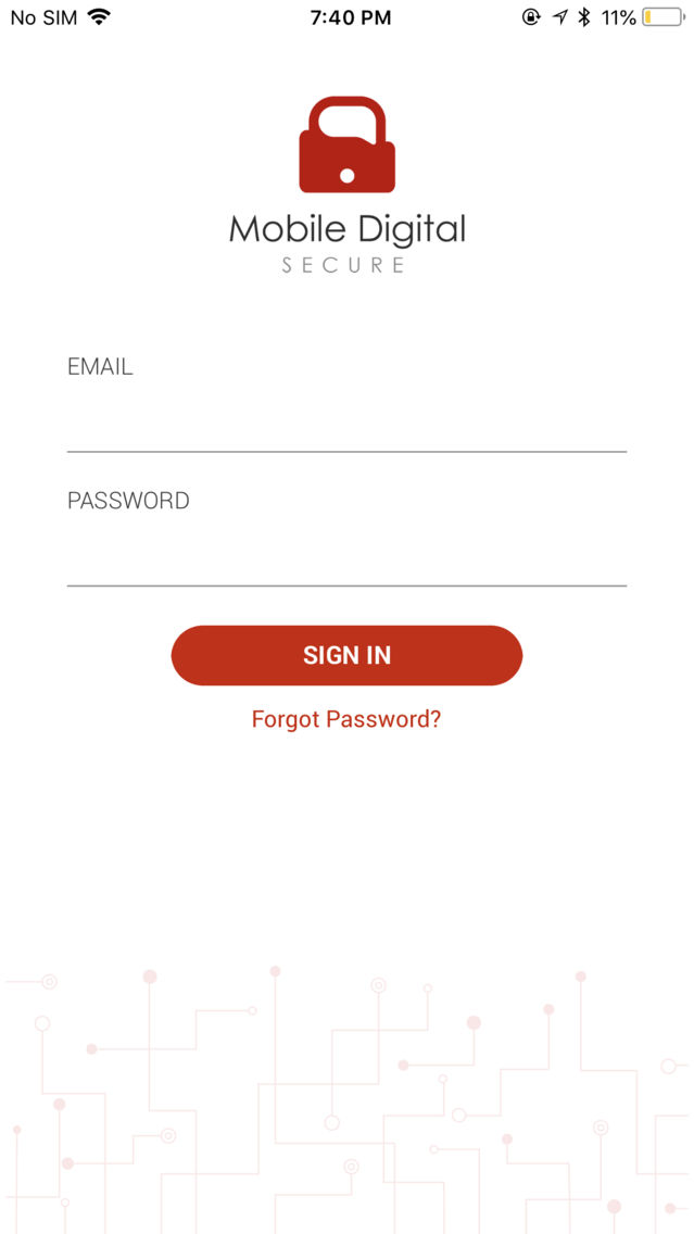 Mobile Digital Secure poster