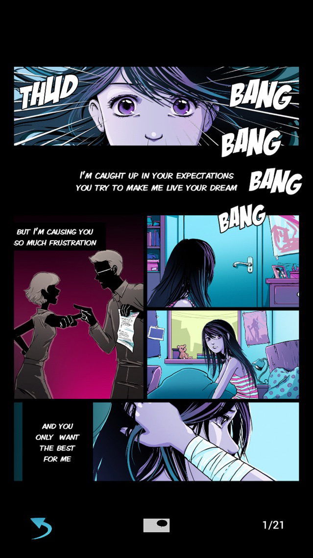 Anna Blue - Comic Reader poster