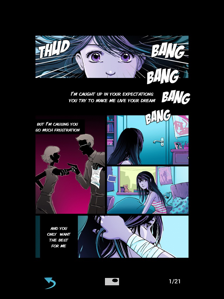 Anna Blue - Comic Reader poster