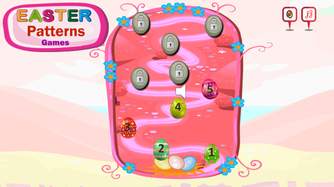 Easter Patterns Game poster