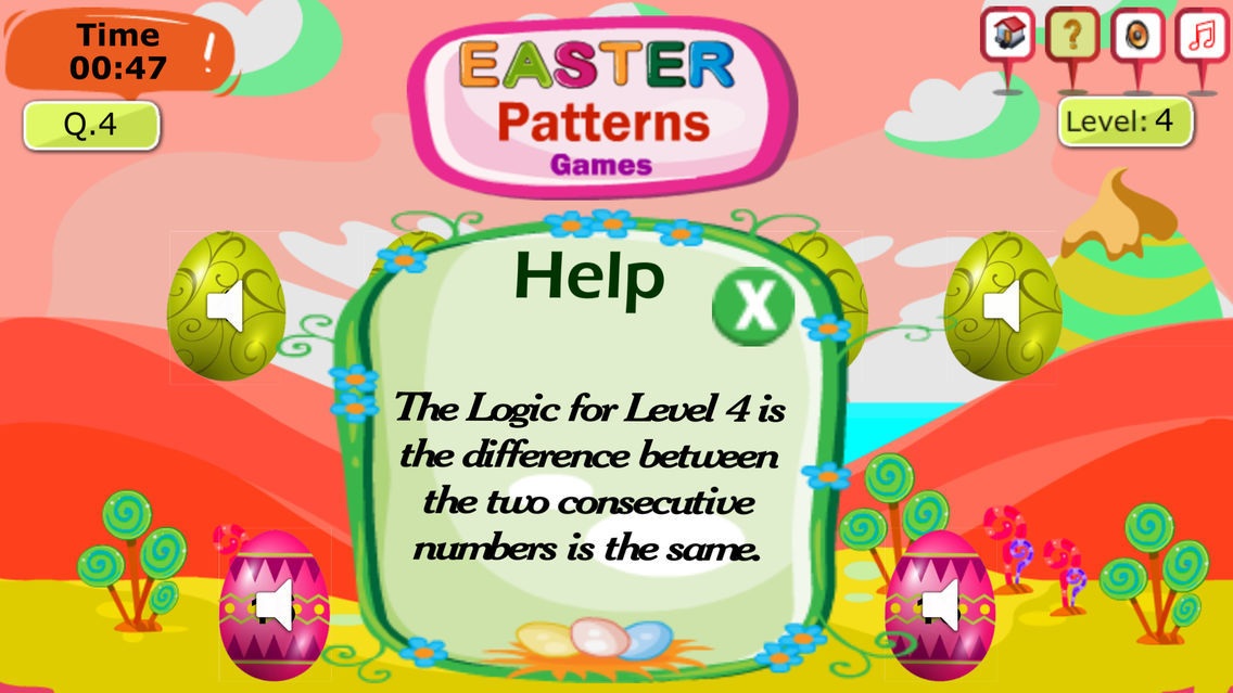 Easter Patterns Game poster