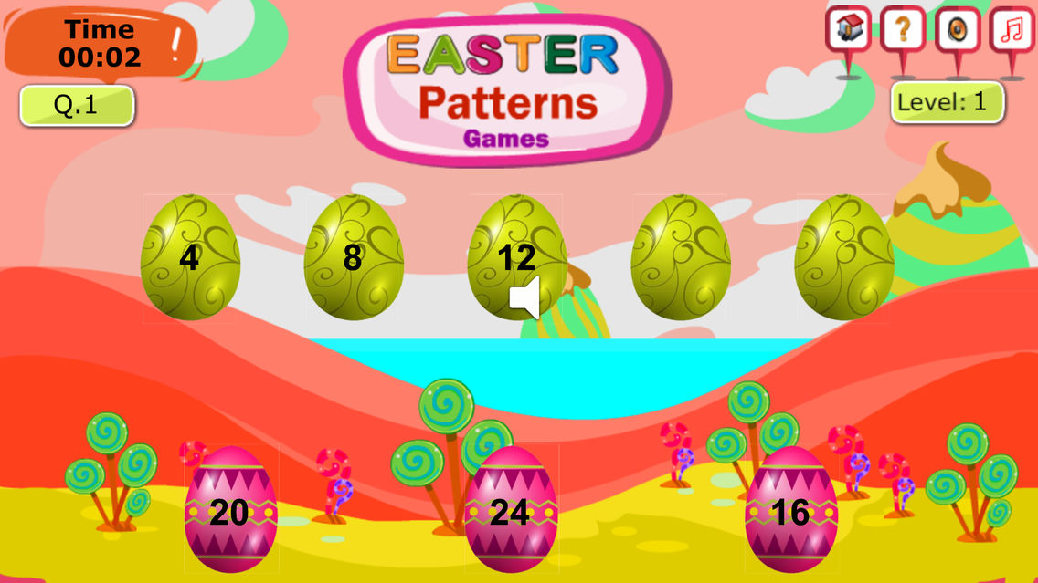 Easter Patterns Game poster