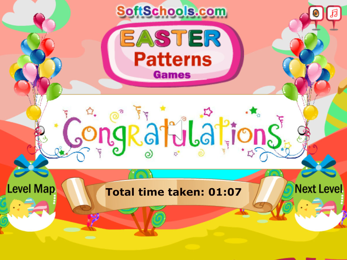 Easter Patterns Game poster