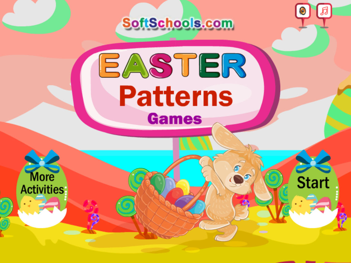 Easter Patterns Game poster