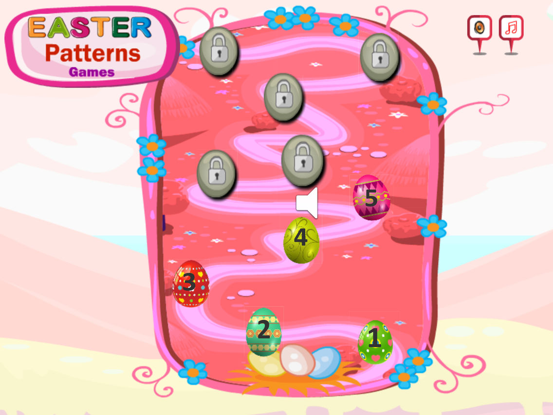 Easter Patterns Game poster