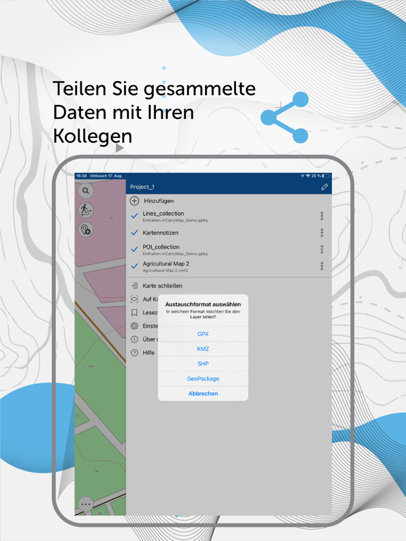 CarryMap Plakat