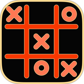 Tic Tac Toe - Spiele XO mit 1 und 2 Spielern