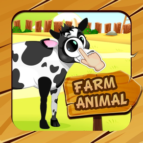 Farm Animals Parts Puzzle for kids