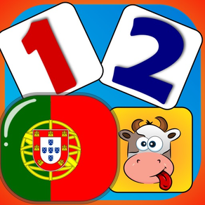 Bebê corresponder e aprender - números em português