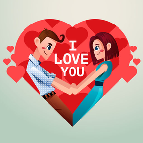 Between Romantic Stickers