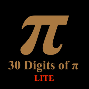 30 Digits of π  (LITE)