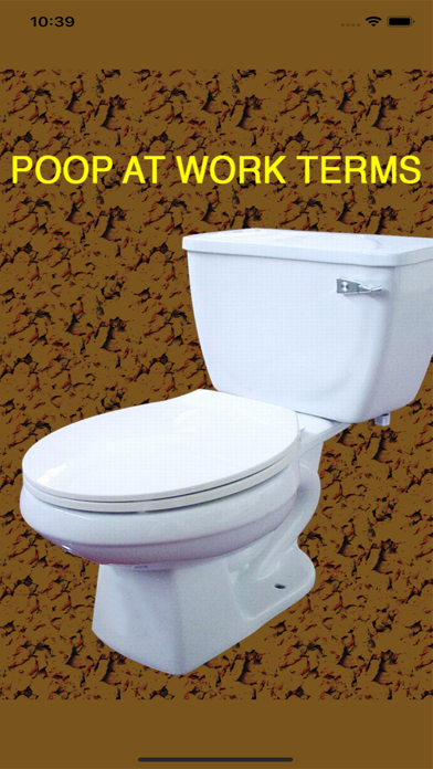 Poop At Work Terms poster