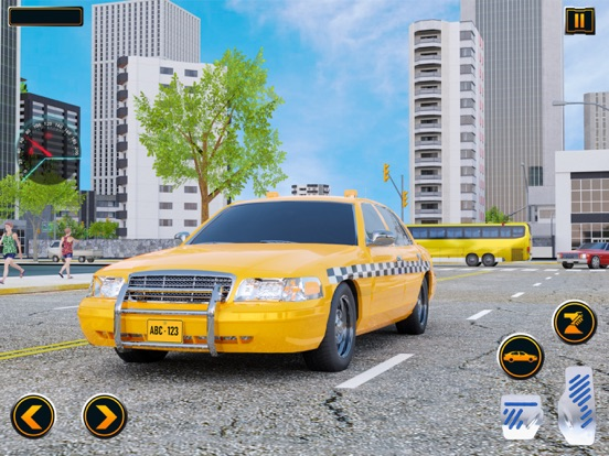 Real Taxi Driver Simulator 3D poster