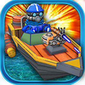 Ruthless Power Boat - Top Gun Shooting Game