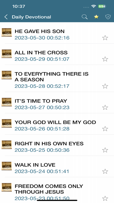 Daily Devotionals poster