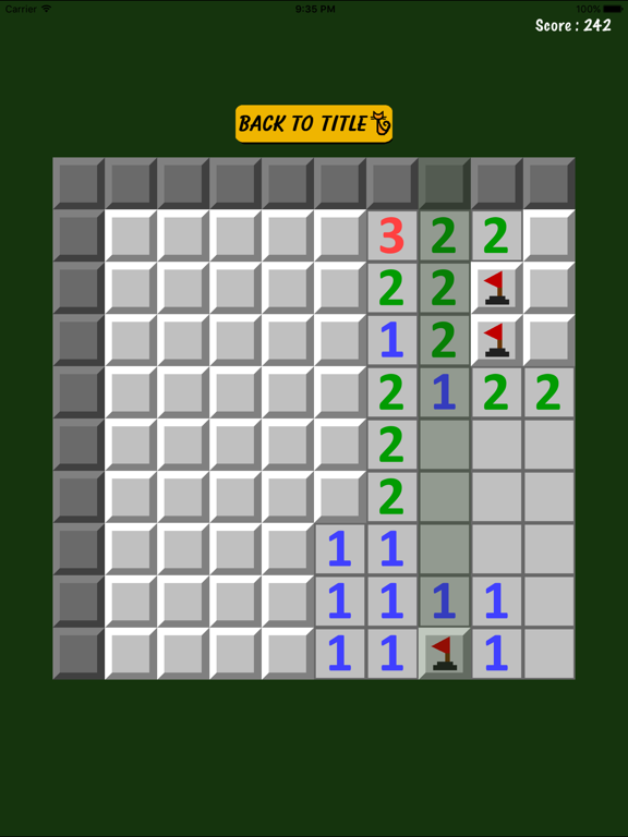 Endlos Minesweeper Plakat