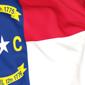 North Carolina Flag Stickers