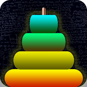 Tower of Hanoi - Math puzzle Game