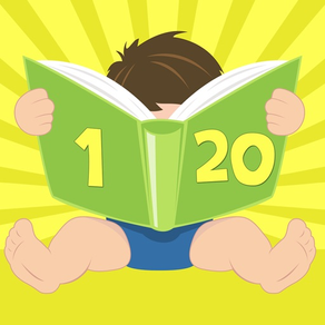 适合儿童的1-20数字 幼儿数字和数数