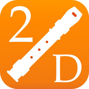 2D Recorder Fingering Chart