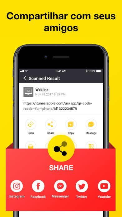 Scanner - Leitor de Códigos Cartaz