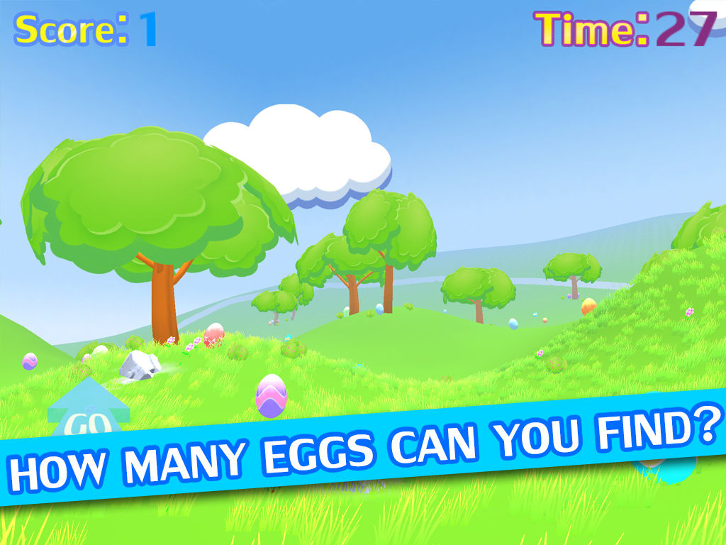 SEEK 3D - Easter Egg Hunt poster
