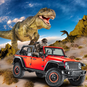 Dino Jungle Hunting 3D: Wild Safari Hunter 4x4