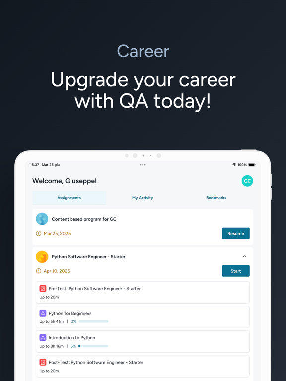 QA - Learn. To Change. poster