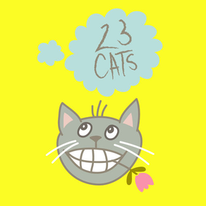 23 Cute Cats Sticker Pack