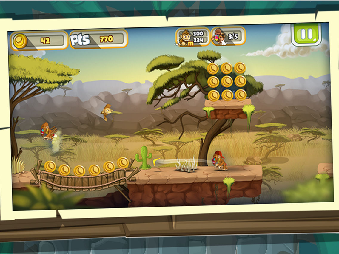 Monkey Runko Monkey Run: Fantastic Adventure Tale para iOS (iPhone/iPad) - Baixar ...
