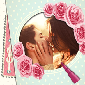 Cadres d'amour - Collage photo