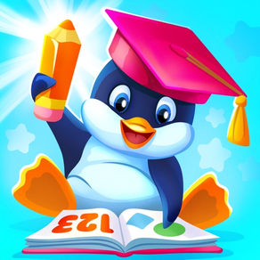 Jogos educativos com Pengui