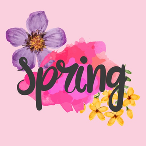 Spring Flowers Stickers Pack