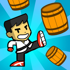 Barrel Kick Fighter 2: An addictive arcade style action free game