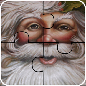 クリスマス サンタ クロースのジグソー パズル-楽しい学習ゲーム