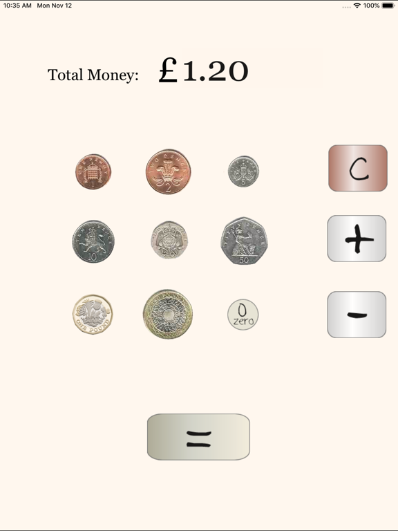 UK Coin Calculator Affiche