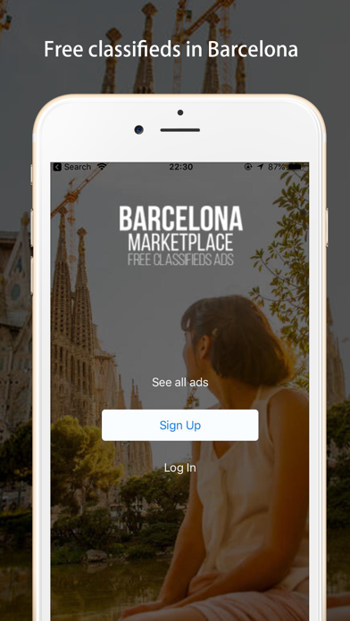 Barcelona Marketplace poster