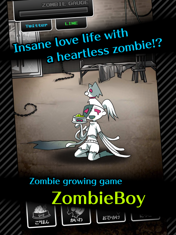 ZombieBoy-Zombie growing game Cartaz