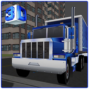 3D simulateur de camion de fret - transport de camionneur et pilote jeu de simulation de stationnement