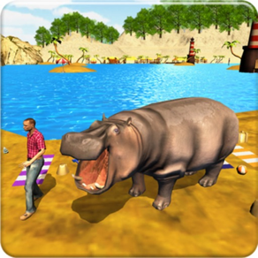 hunger hippo attacke simulator