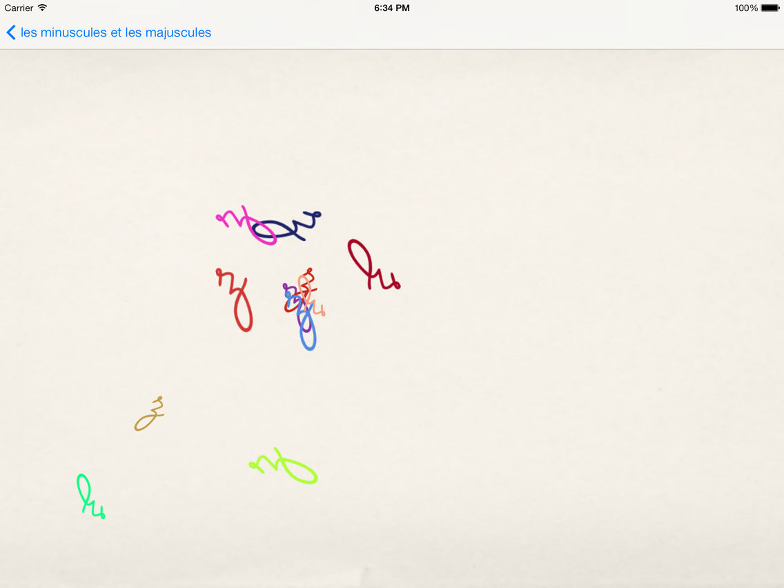 Ios Cursive AppPureでiOS (iPad)版Ecriture cursive traditionnelle : minuscules et ...