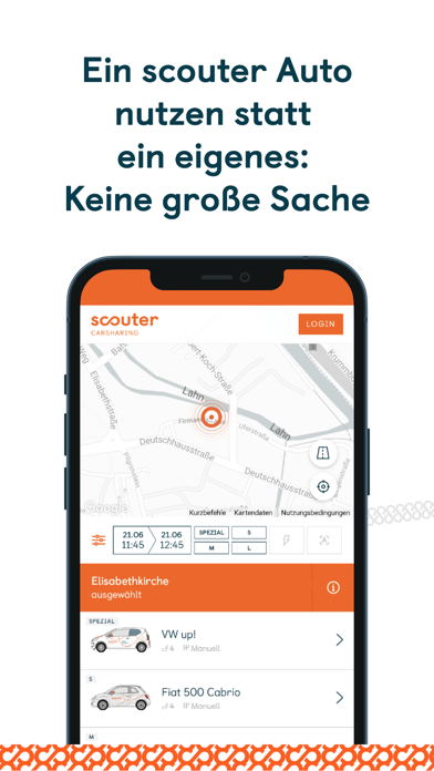 scouter Carsharing Plakat