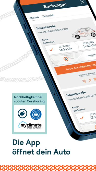scouter Carsharing Plakat